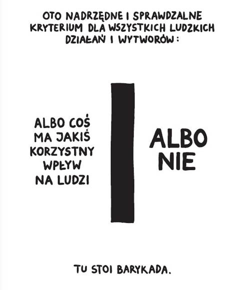THERE IS NO SUCH THING AS ART / NIE MA CZEGOŚ TAKIEGO JAK SZTUKA -  Tymek Borowski