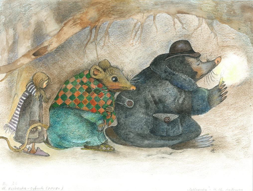 BAŚNIE ANDERSENA W ILUSTRACJI -  