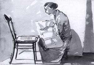 INEDITA - GWASZE, AKWARELE, RYSUNKI -  Andrzej Wróblewski