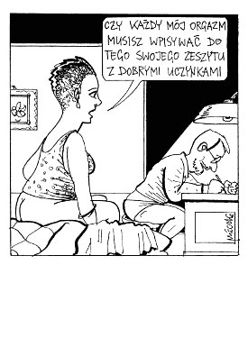 RYSUNEK SATYRYCZNY -  Andrzej Mleczko