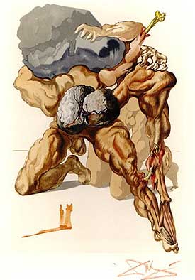 ILUSTRACJE DO "BOSKIEJ KOMEDII" I INNE DRZEWORYTY -  Salvador Dali