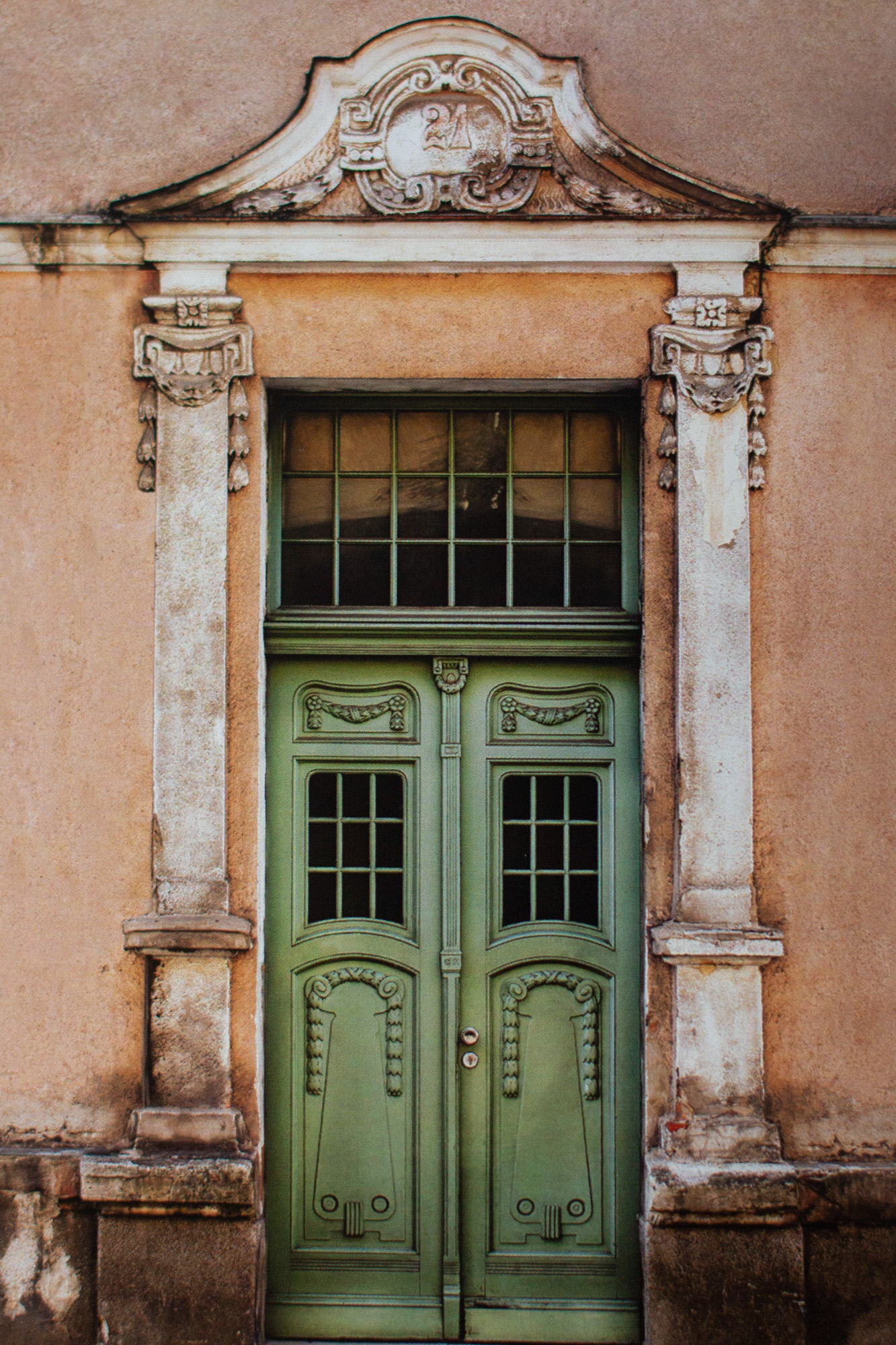 Drzwi, Olsztyn, ul. Warmińska 21 z cyklu Przejście
