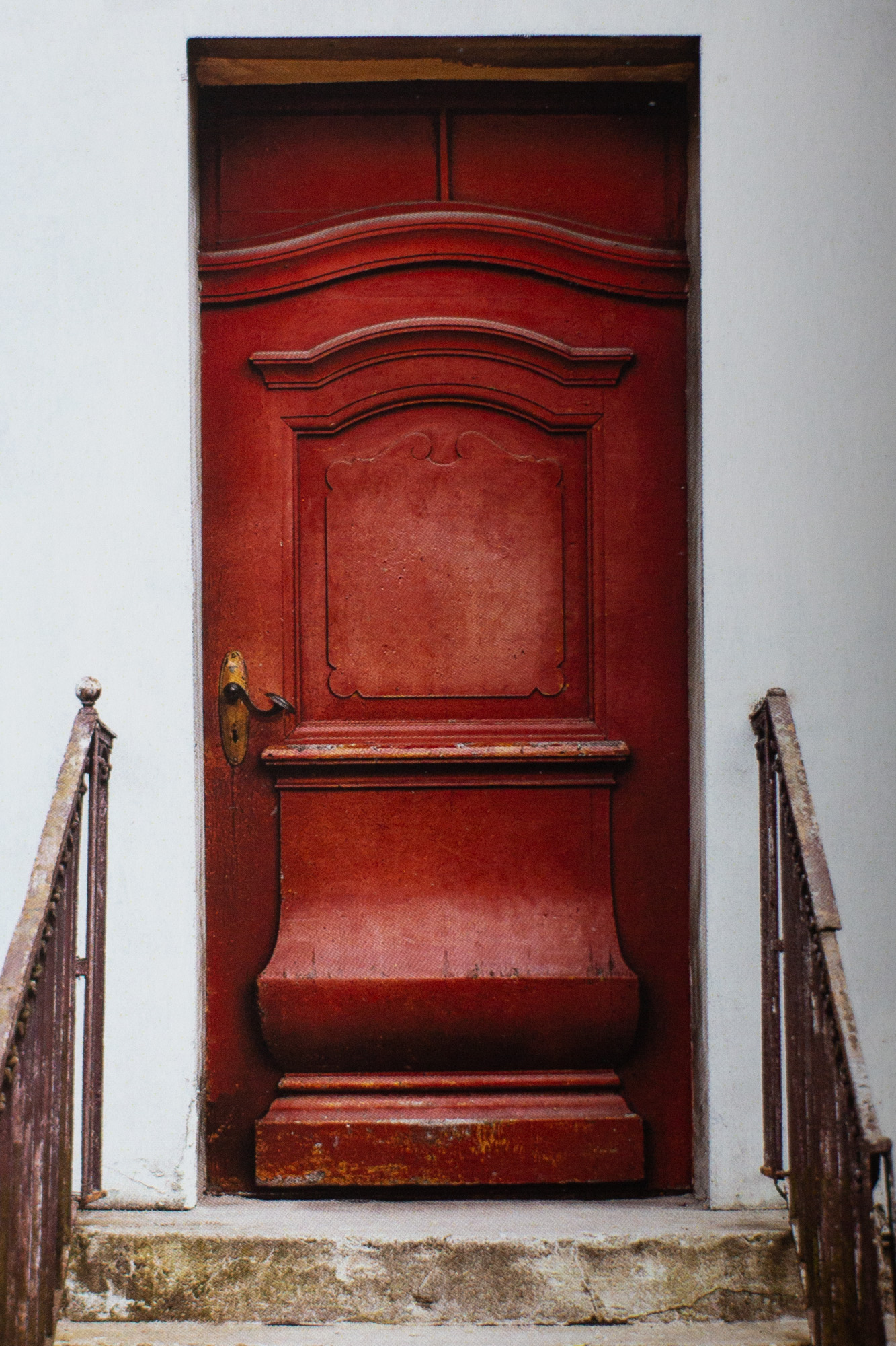 Drzwi, Lidzbark Wamiński, ul. Poniatowskiego 41 z cyklu Przejście